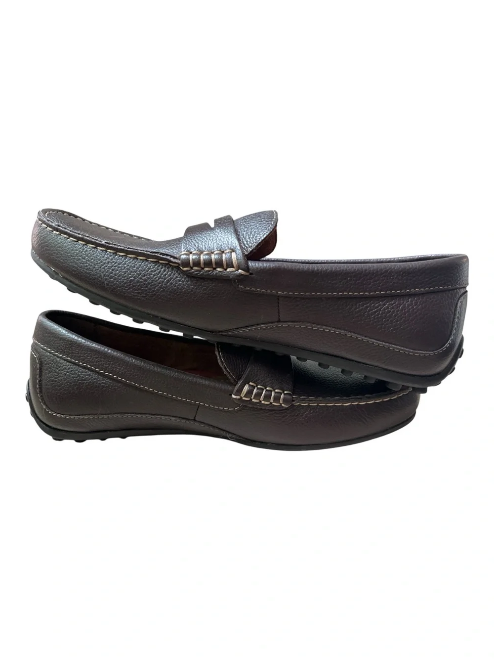 Florsheim Throttle Penny Loafers Brown Leather Men's Size 9.5 New in Box